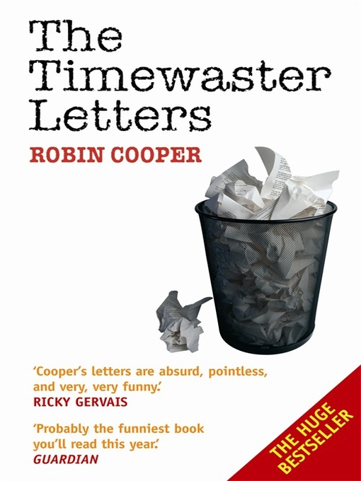 Title details for The Timewaster Letters by Robin Cooper - Wait list
